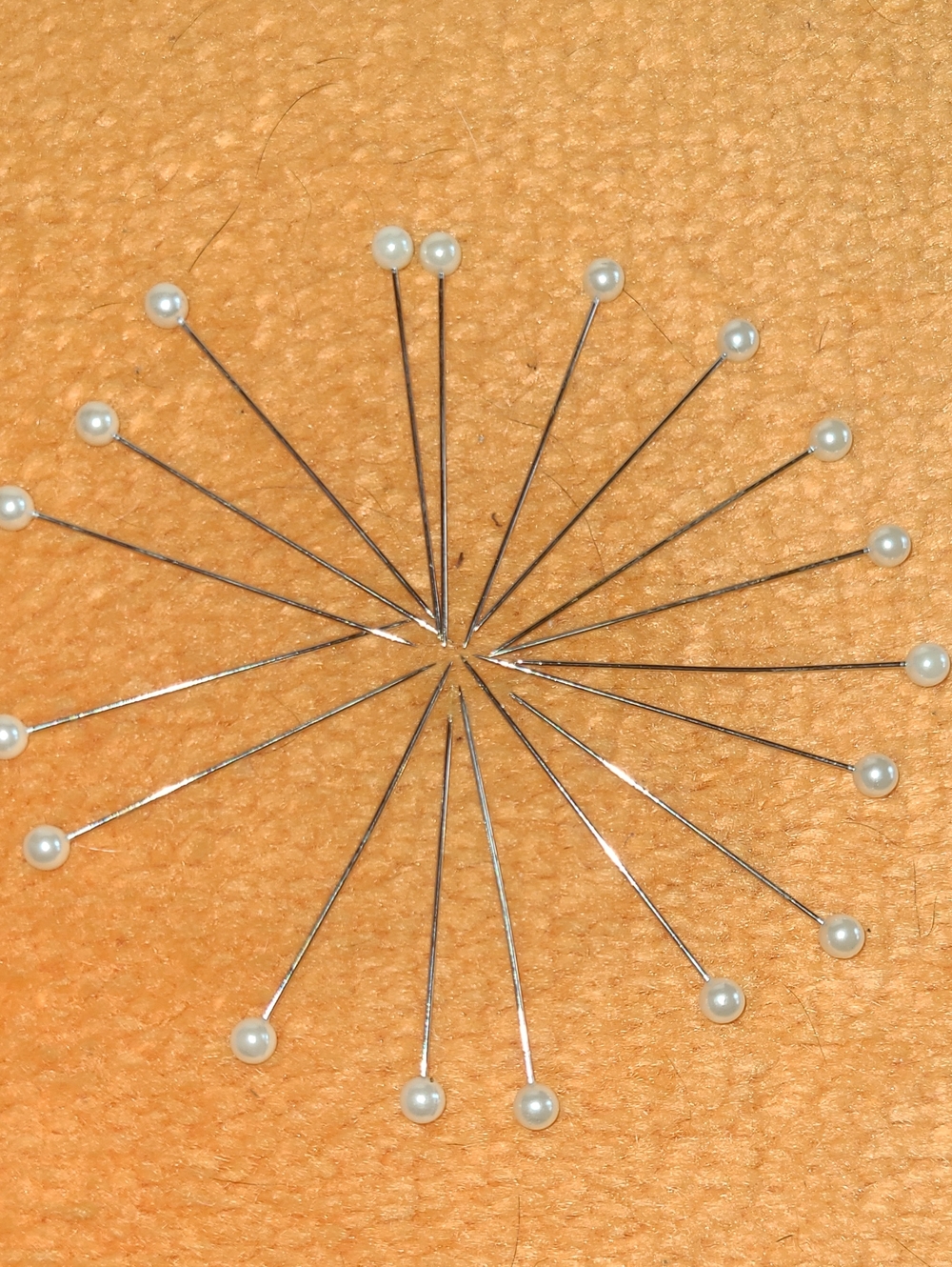 Pearl-Head Straight Pins  4 Pounds